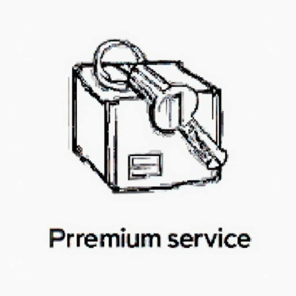 Premium recovery service icon